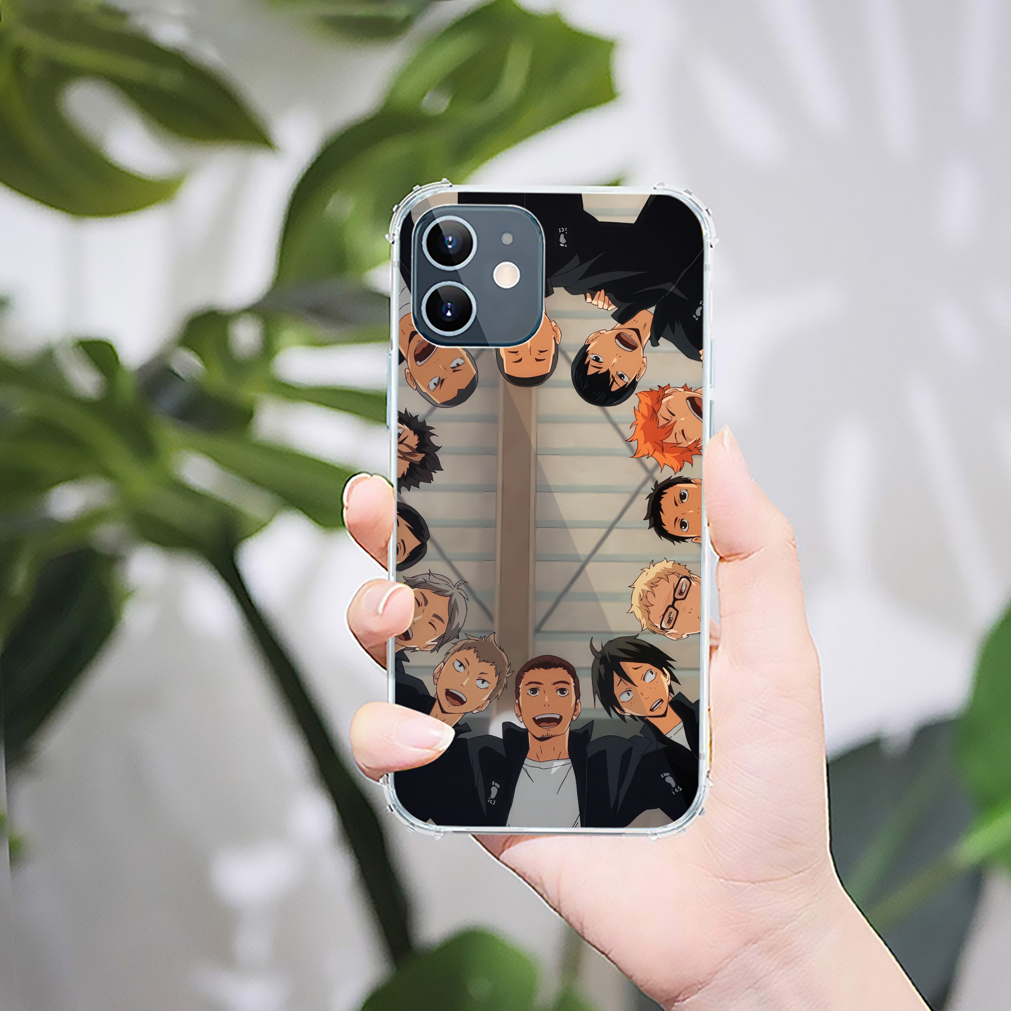 （画像用） ハイキュー!! Haikyu!! 【iPhone 12シリーズ対応】透明スマホケース（クリアソフトケース）